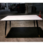 EVE Dining Table with FAUX MARBLE PRINT