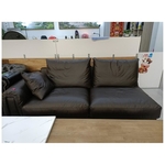 FERNANDINA Corner Sofa in DARK CHOCOLATE PU