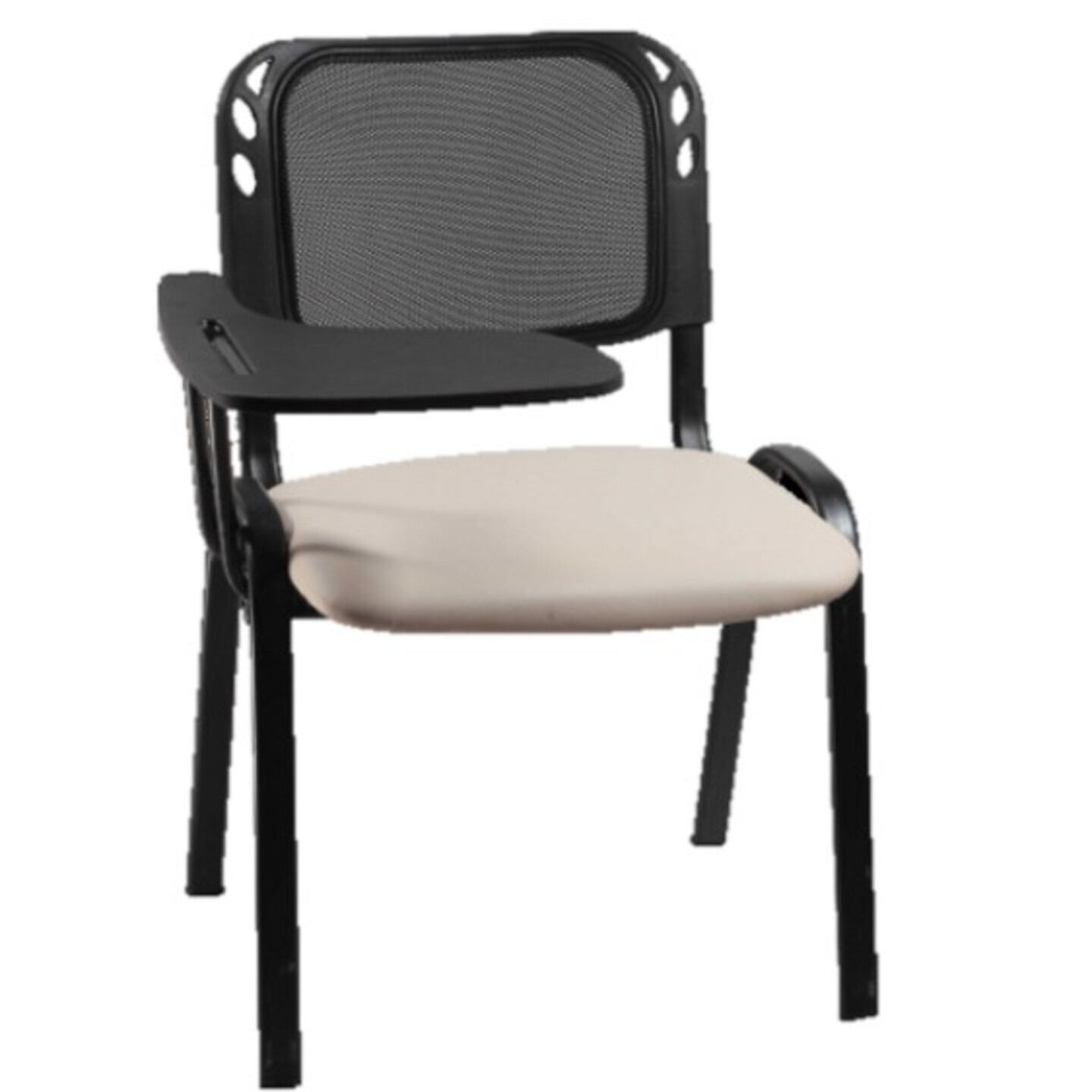 Visitor mesh back chair with tablet