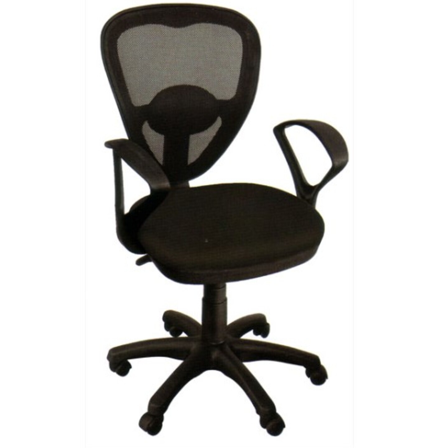 V netted mesh back chair