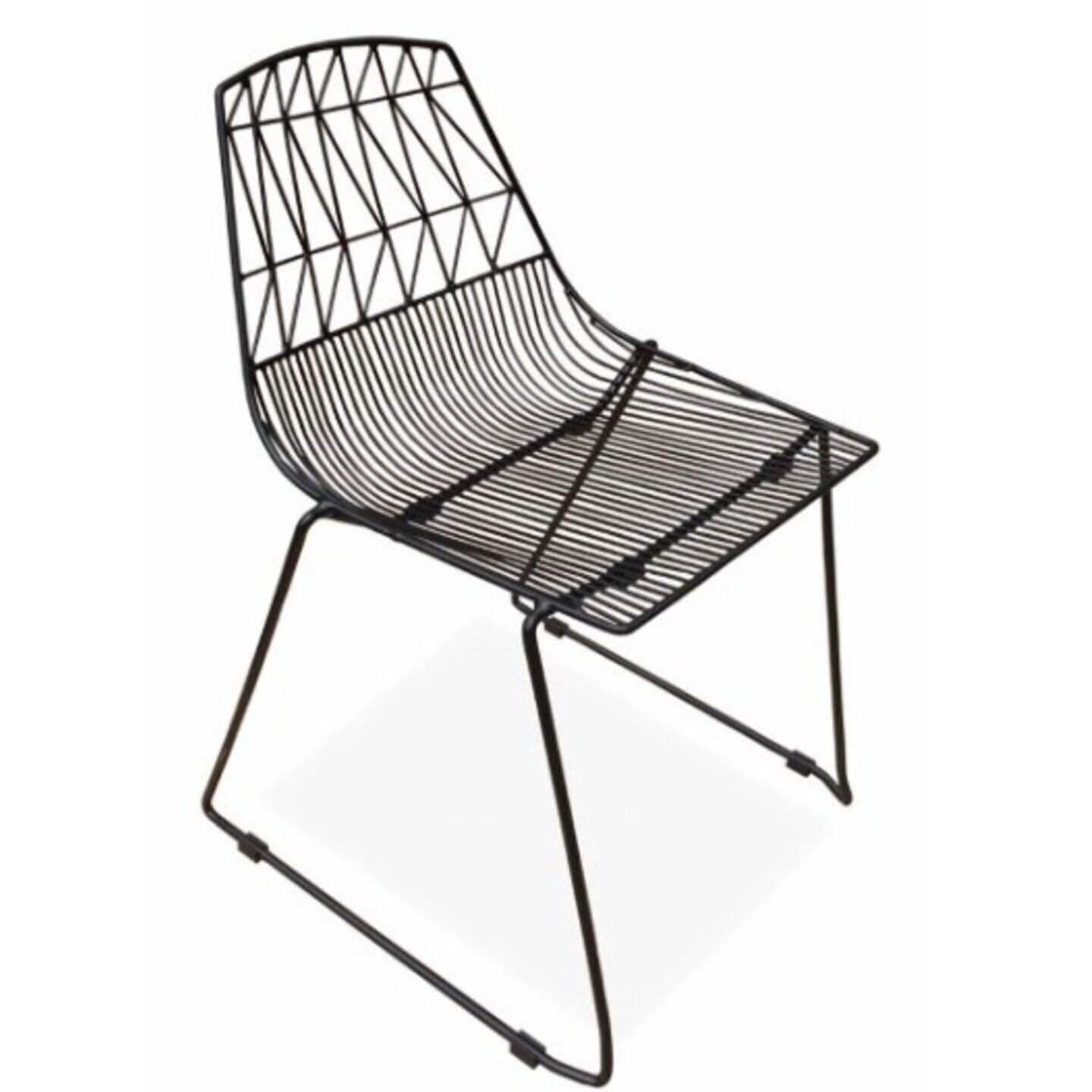 Trendy wire chair