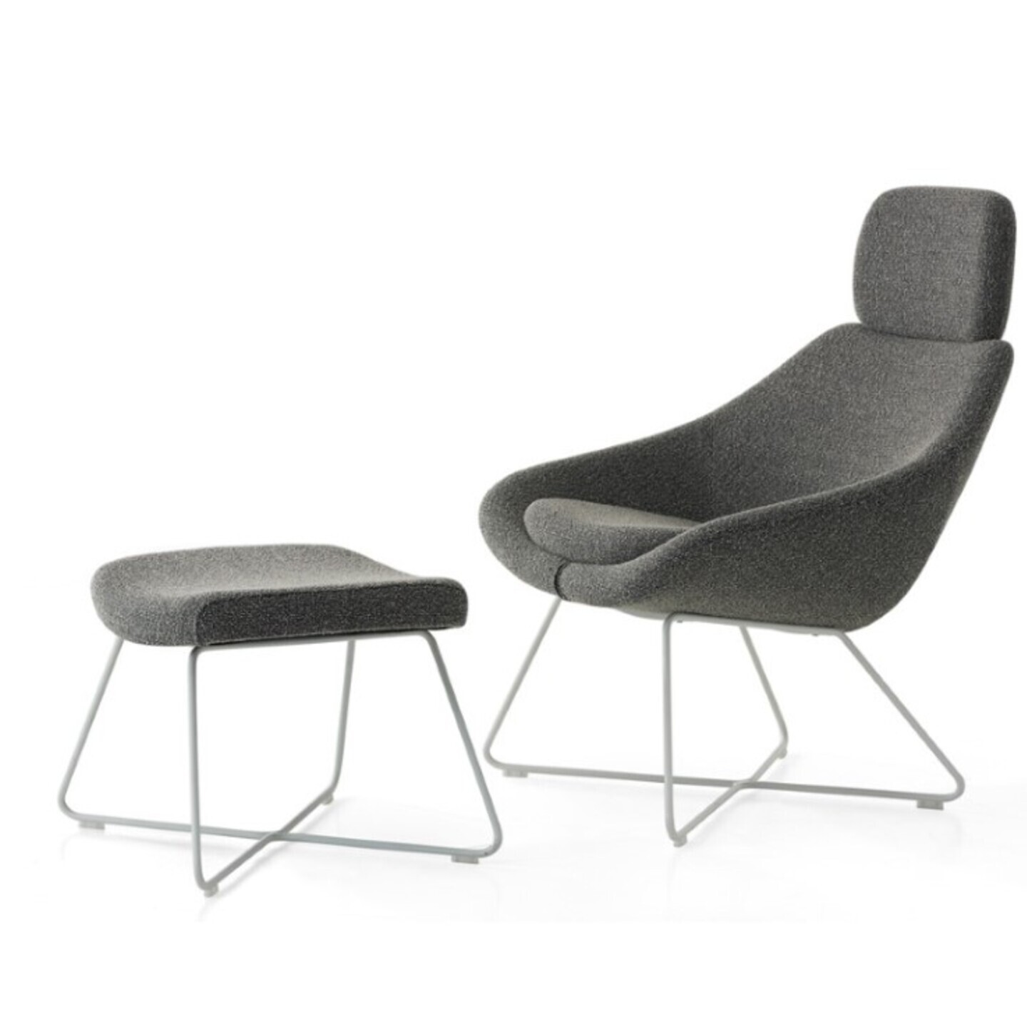 Knoll Plus Lounge Chair Plus Ottoman
