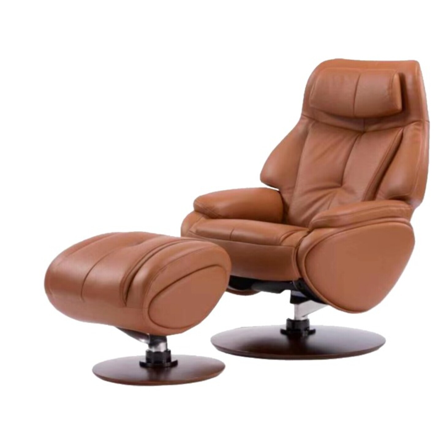 Delco Recliner Chair Plus Ottoman