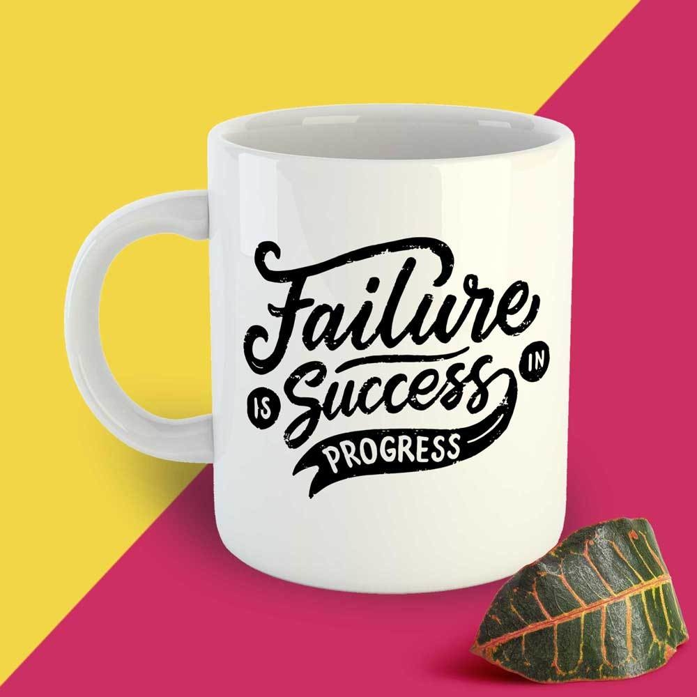 Failure and Success Ceramic Mug