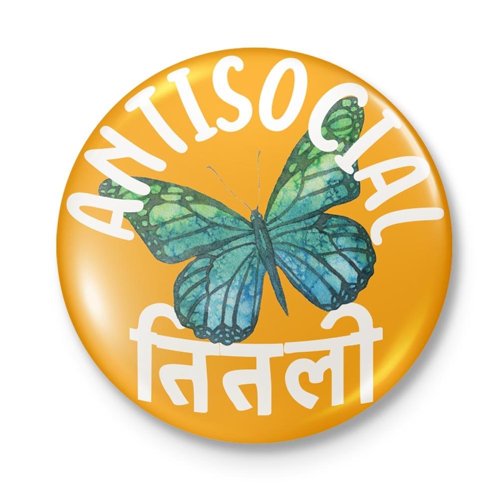 Antisocial Titli Badge + Magnet