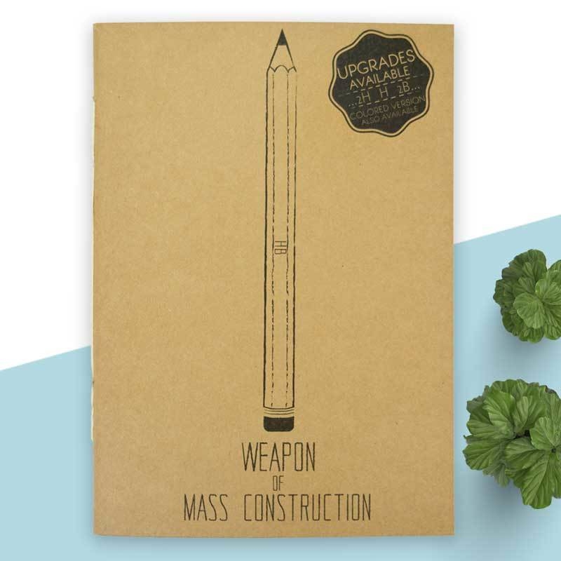 Weapon of Mass Construction Doodlebook A5