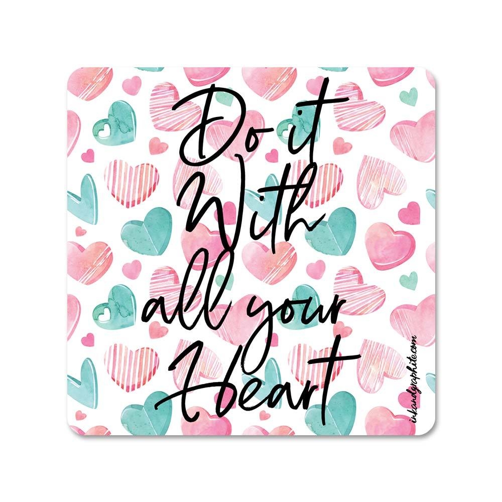 Do it with Love Fridge Magnet