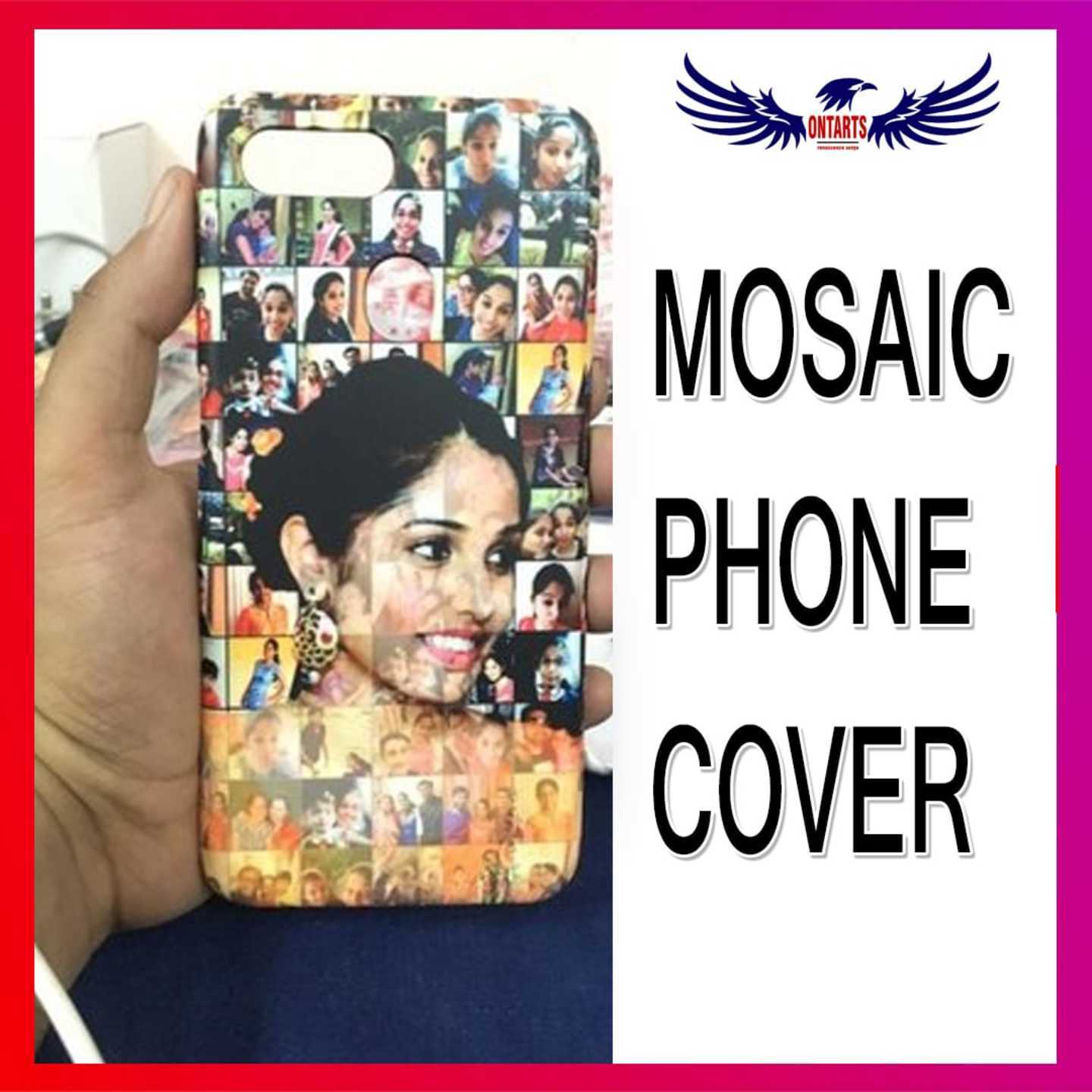 MOSAIC PRINTED PHONE COVER 