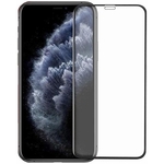 11D Tempered Glass Designed for iPhone 11 | Full Glue | Complete Edge - To - Edge Screen Protection | High Durability Screen Protector Tempered Glass For Apple iPhone 11 (Black)