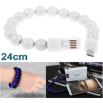 Fashion Bracelet Micro USB Cable for Android Phones Fast Charging and Data Sync