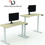 HEIGHT ADJUSTABLE DESKING SYSTEM