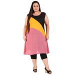 Multi Colour Straight Rayon Kurti