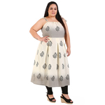 Mutli Colour Straight Rayon Kurti