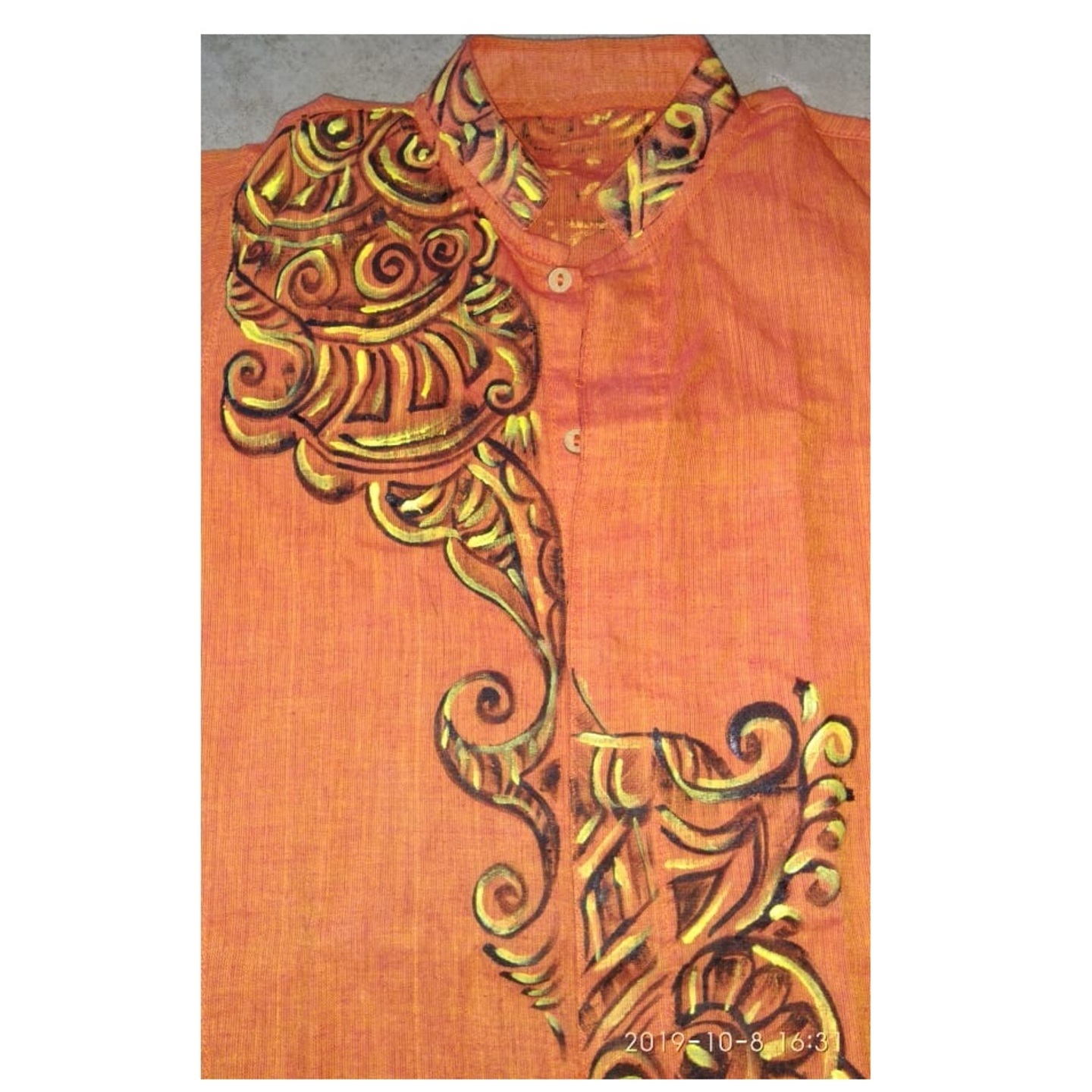 Example Styles -4 Fabric Work On Punjabi