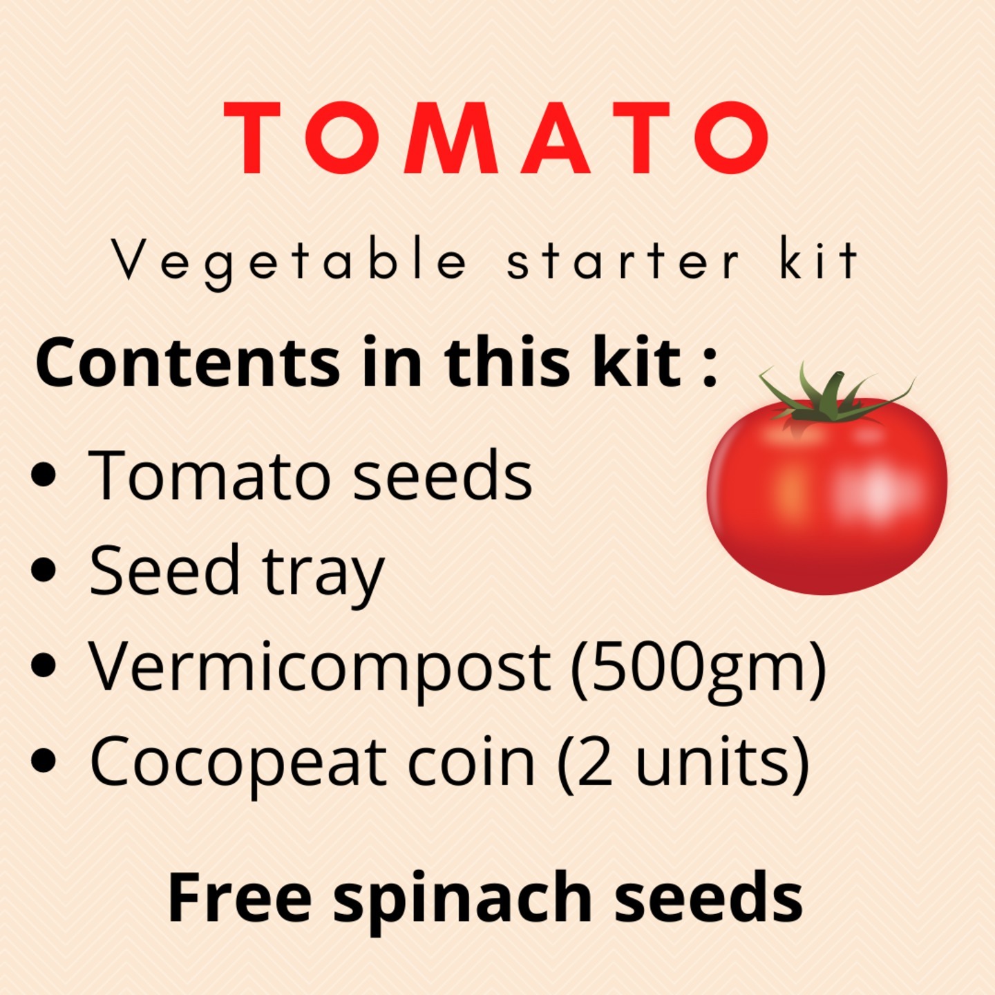 Vegetable starter kit (Tomato)
