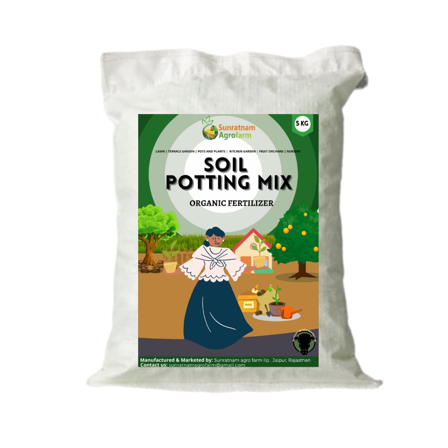 Sunratnam organic Soil-less potting mix