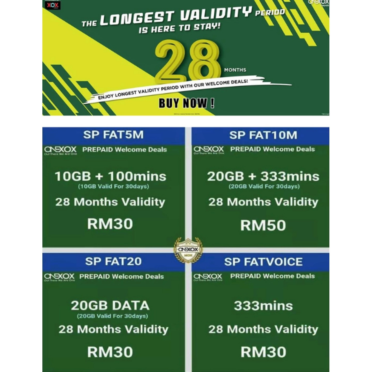 Prepaid Package
