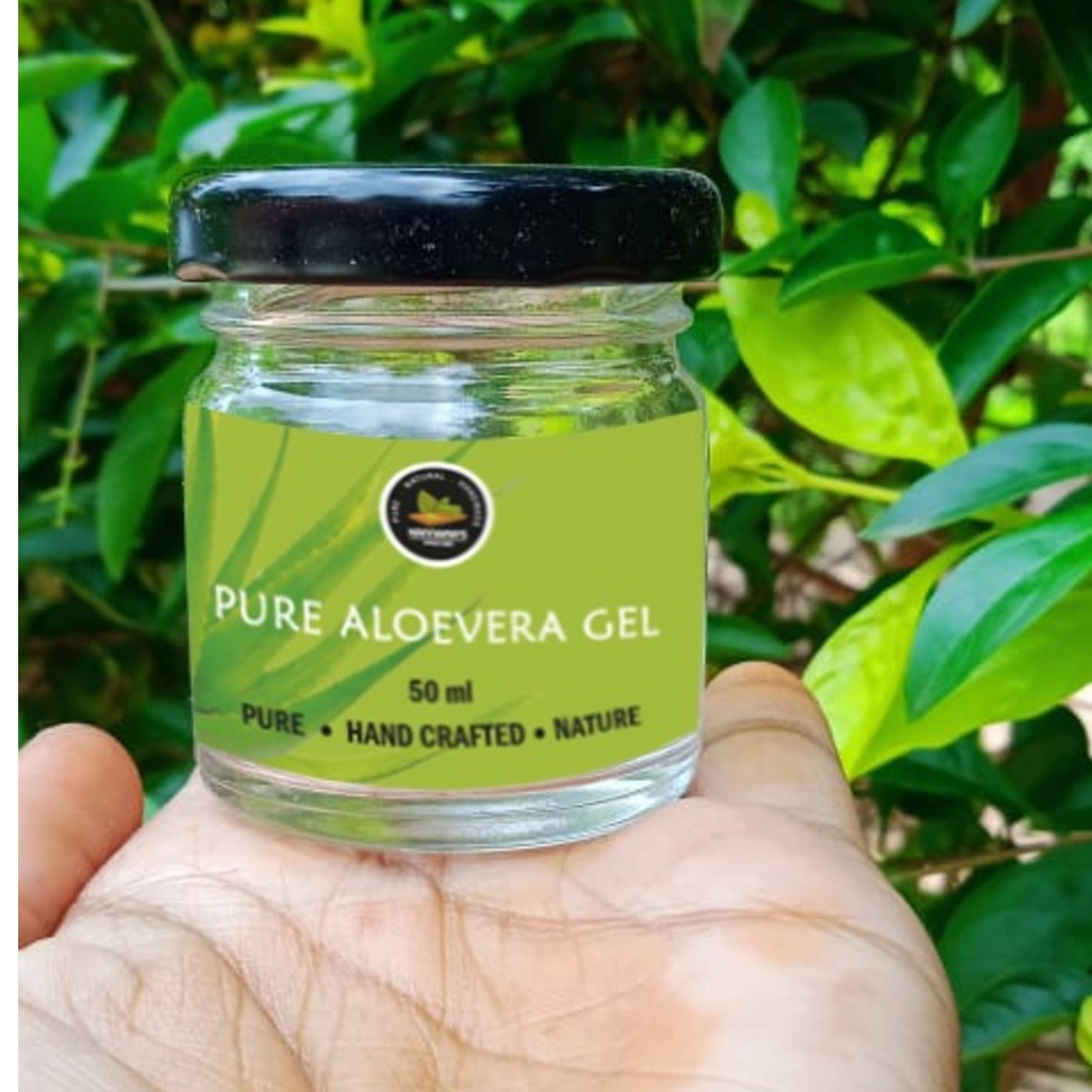 Pure aloevera gel. 50ml 