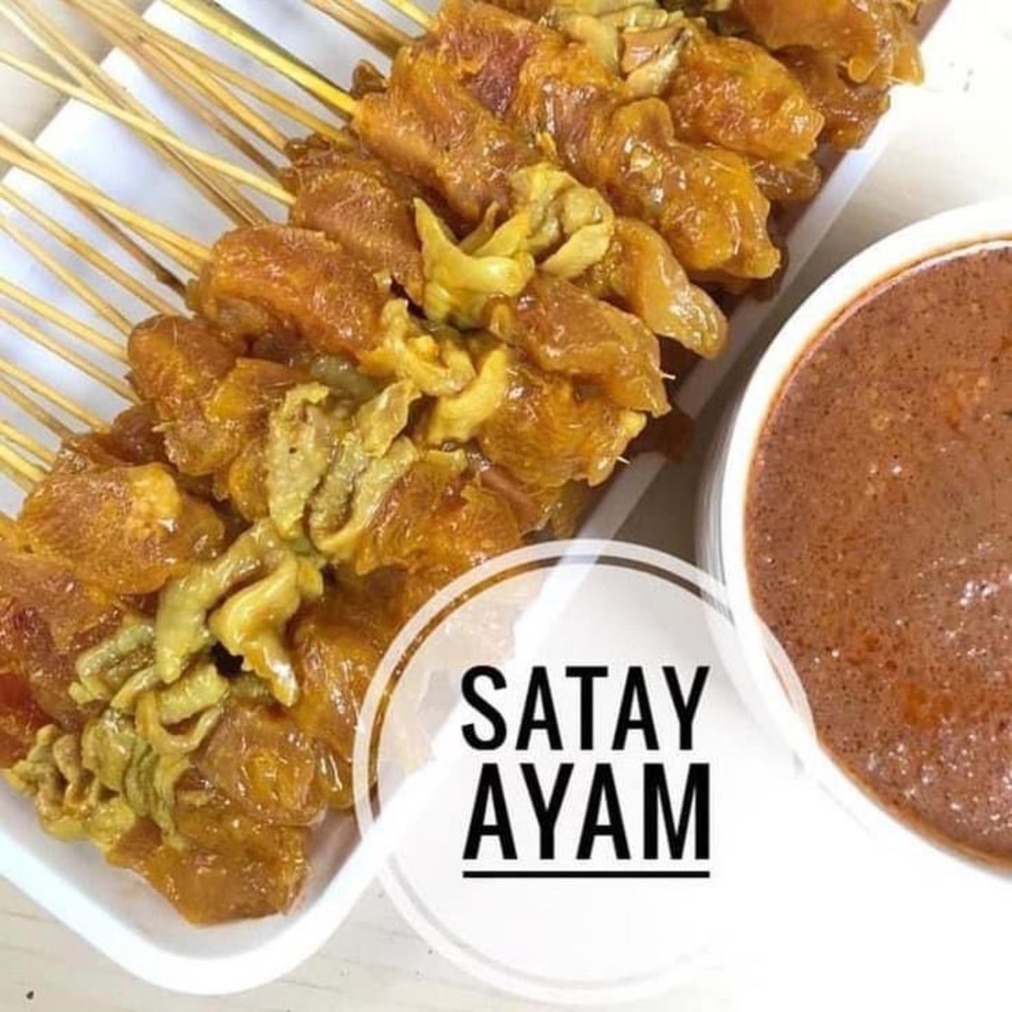 82B Trading - Chicken Satay   Sate Ayam - 50pcs