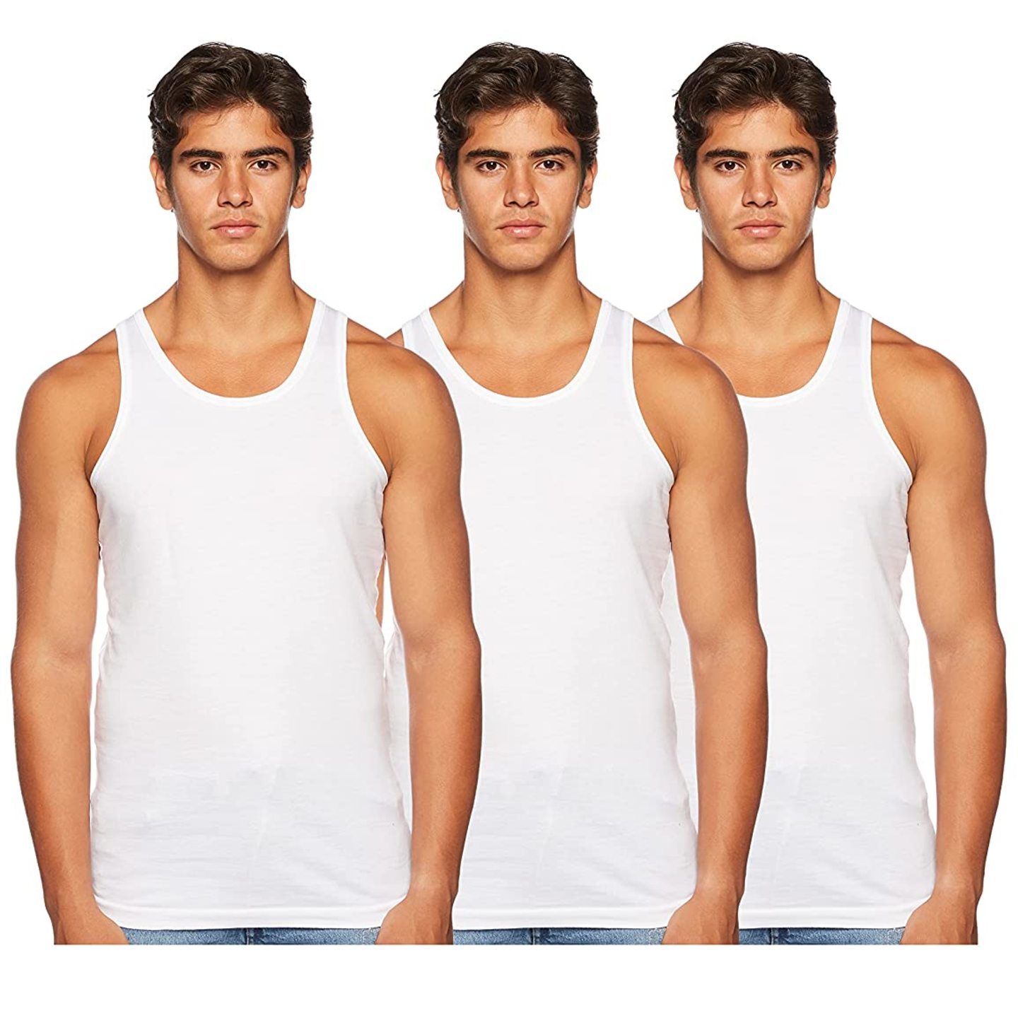 JOCKEY MENS VEST 3PACK