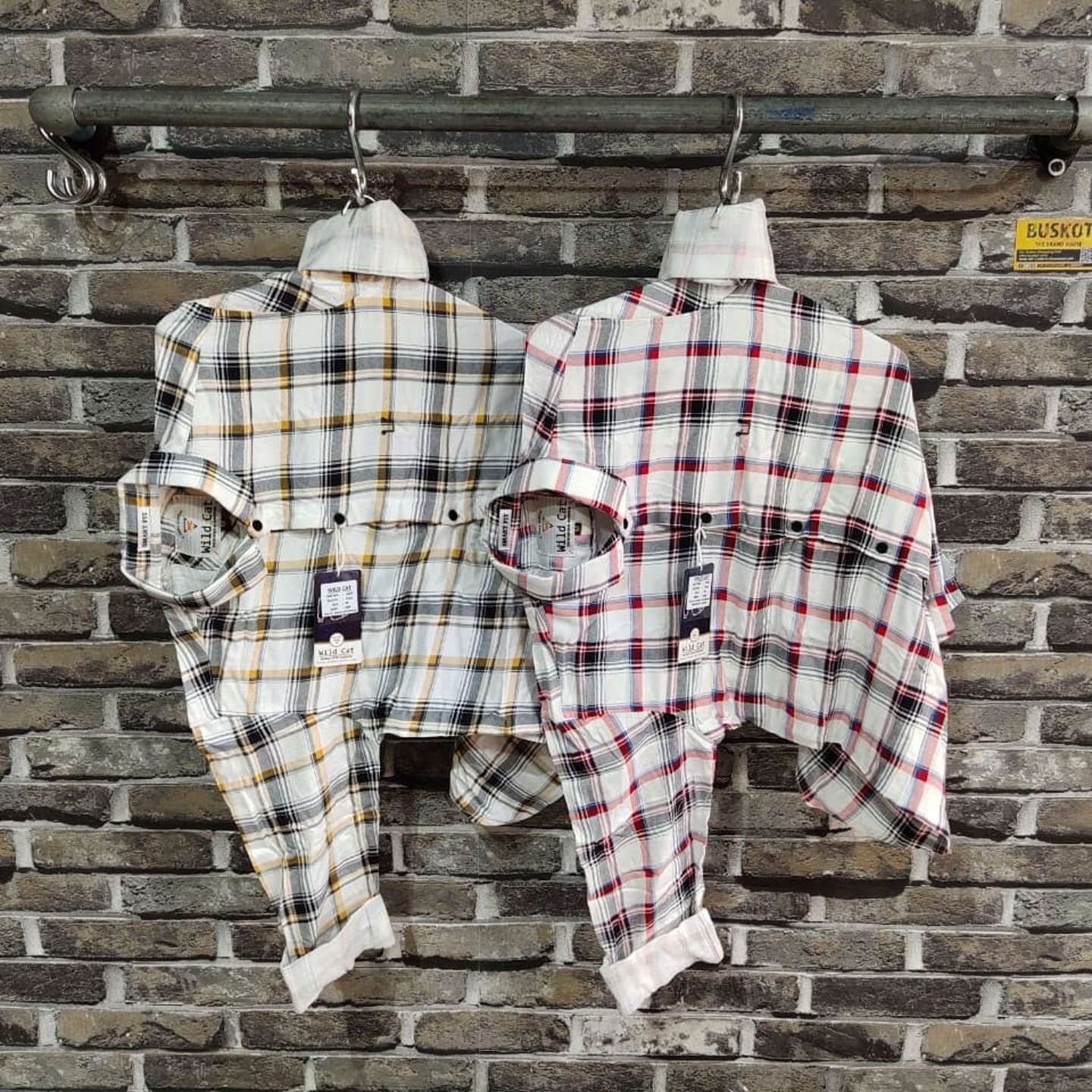 Men's Checkered Slim fit Casual Shirt(Pack of 2)