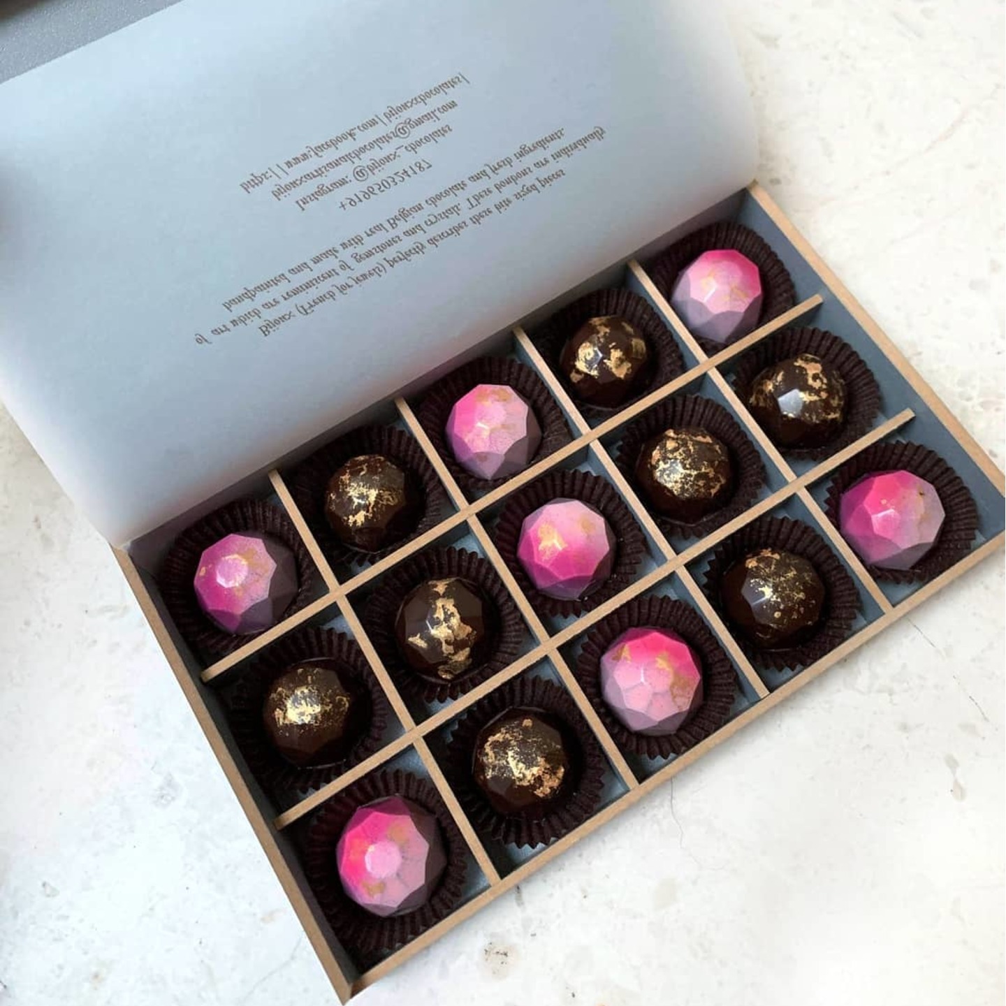 She said Yes Raspberry Rose Champagne and Hazelnut Box - Contains alcohol