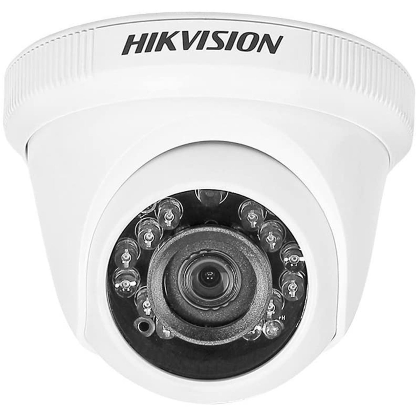 Hikvision DS-2CE5AC0T-IRPF 1MP (720P) Turbo HD Plastic Body Dome Camera 1Pcs.