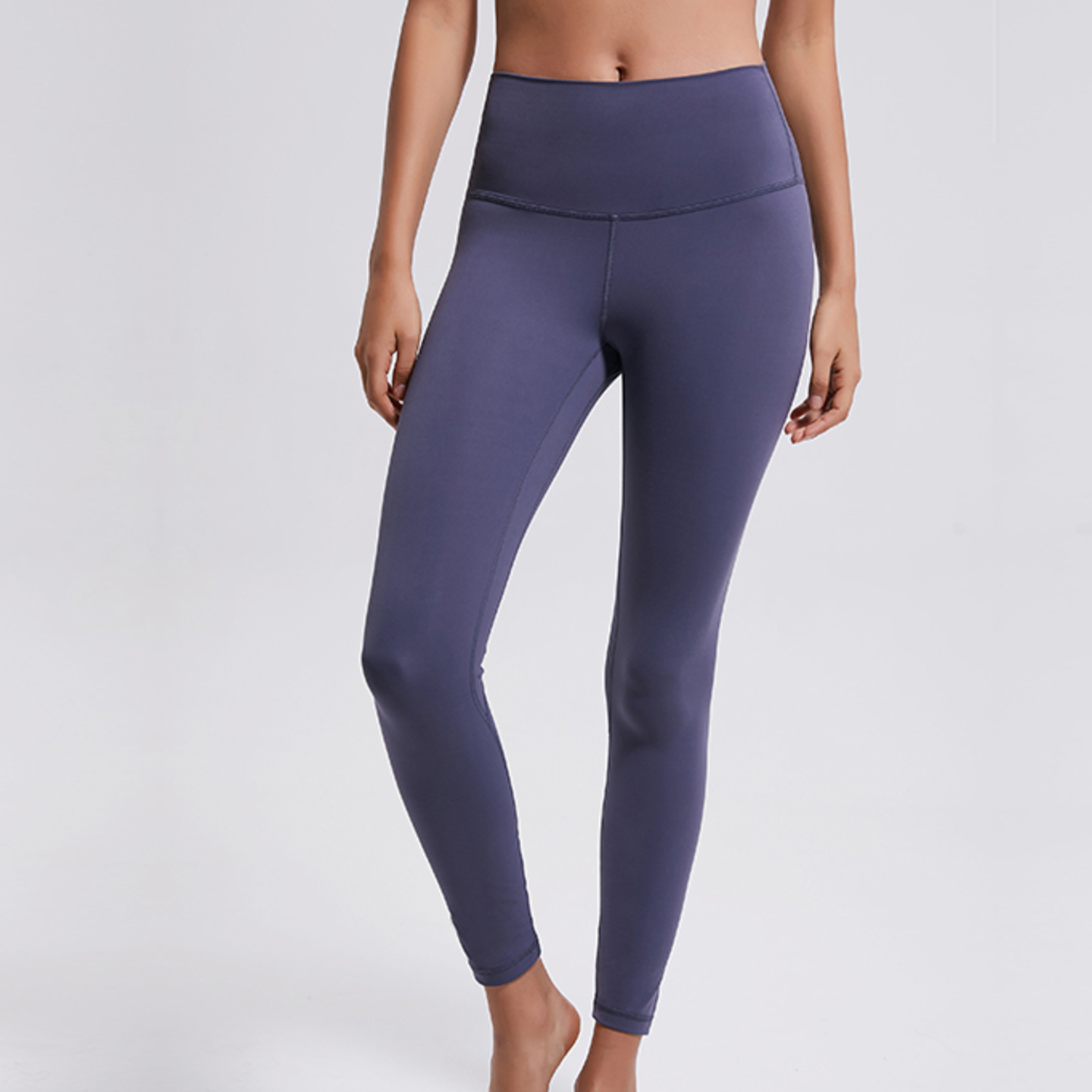 Essential Leggings-Lilac Grey