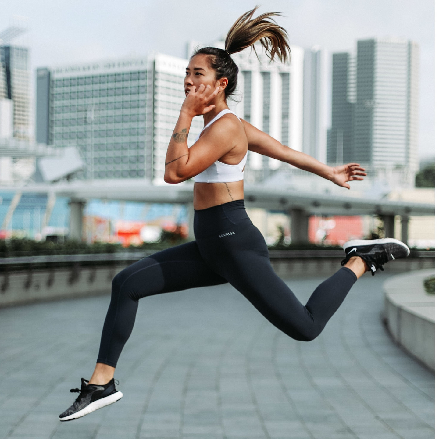 Essential Legging-Midnight Blue