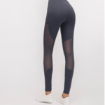 Mesh Legging-Lilac Grey