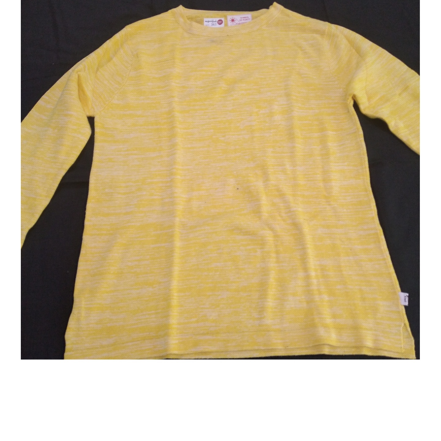 Yellow Full T Shirt (2 Ply)