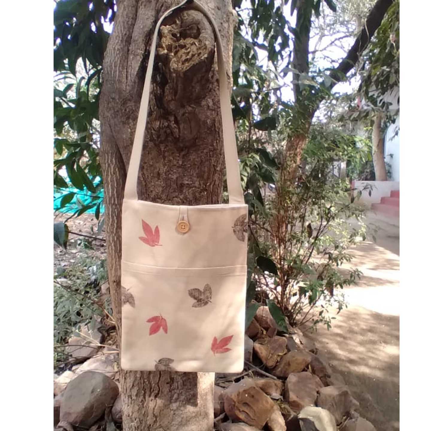 Leafy laptop bag 
