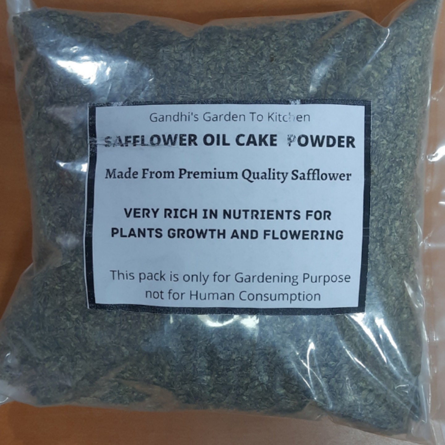 10kg Safflower oil Cake for better plant health and growth
