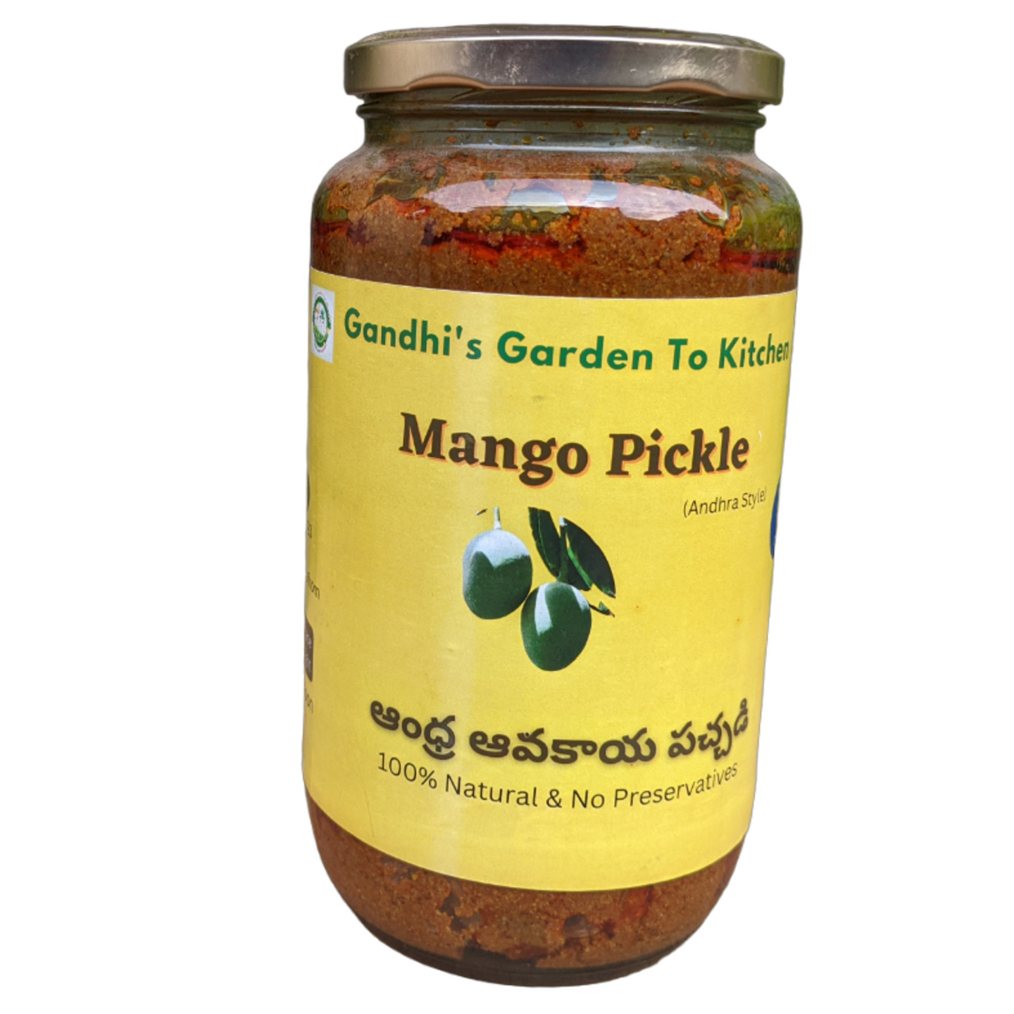 Andhra Avakaya  Homemade - Authentic Andhra Mango Pickle