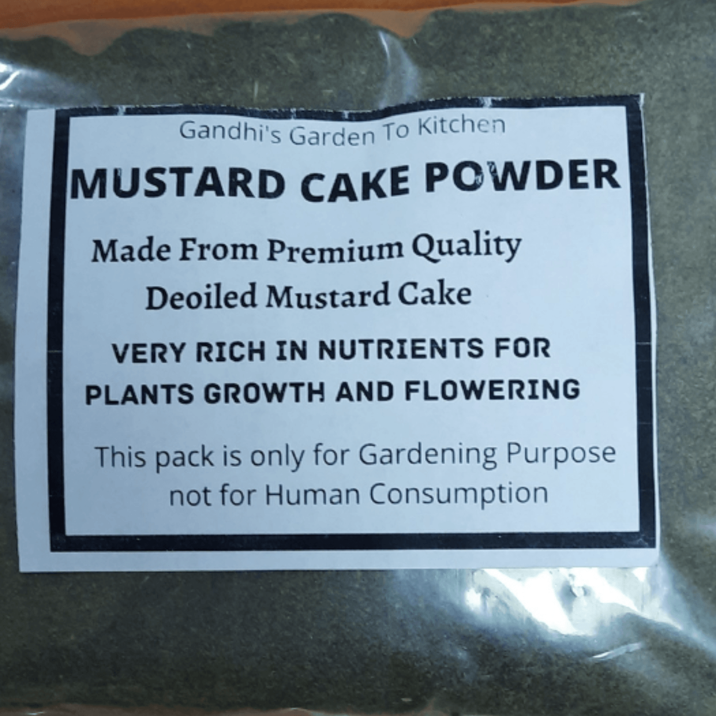 500gms Mustard Cake Powder Fertilizer for Plants