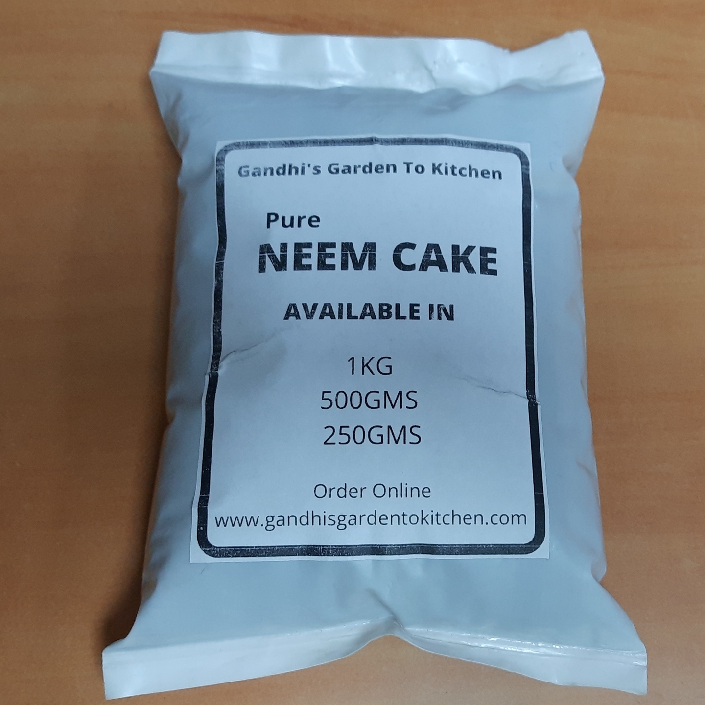 500gms Pure Neem Deoiled Cake Powder Organic Fertilizer Manure  Micro-nutrient For Plant Growth and roots health