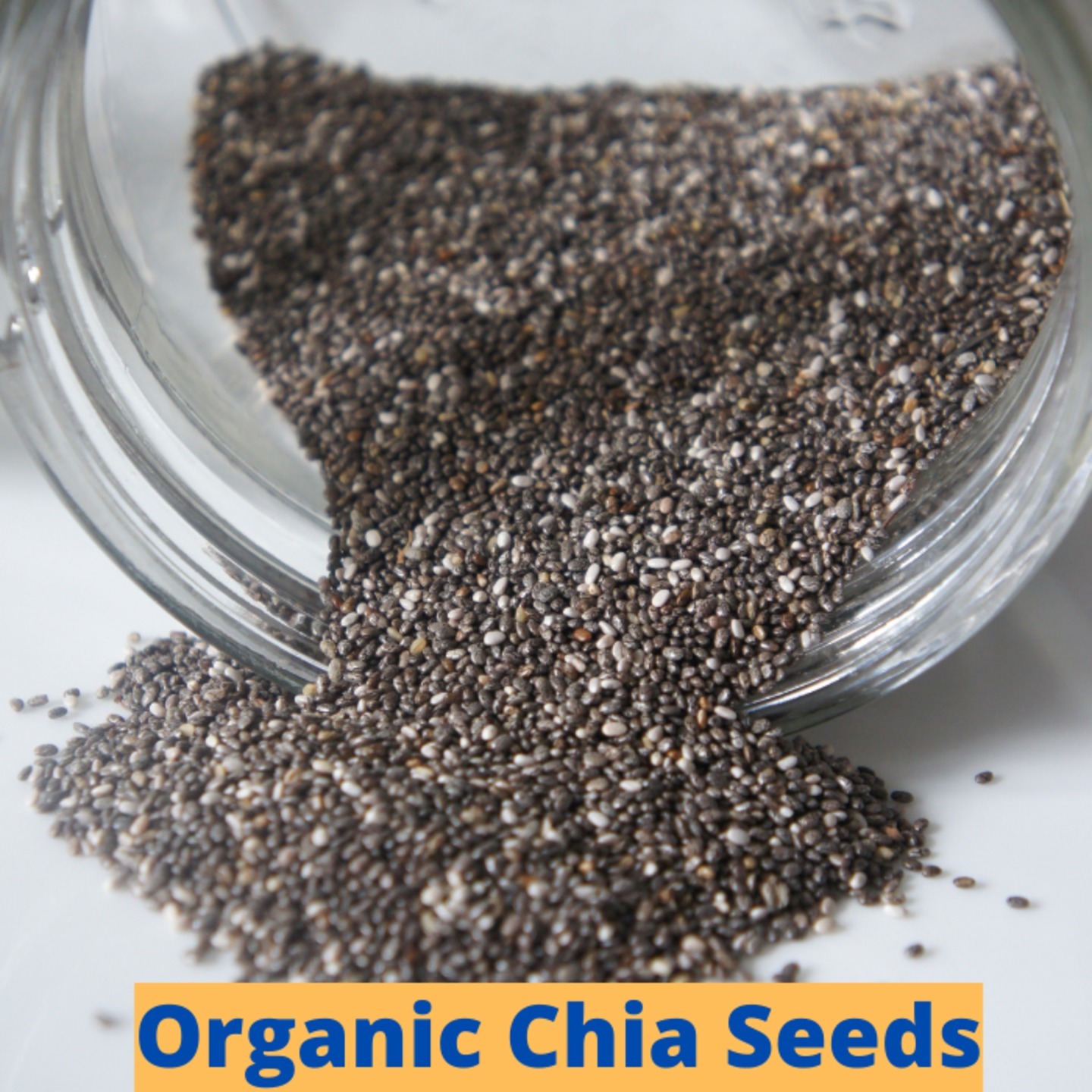 Organically Grown Raw Chia Seeds  Healthy Snacks  Chia Seeds for Weight Loss  250gms