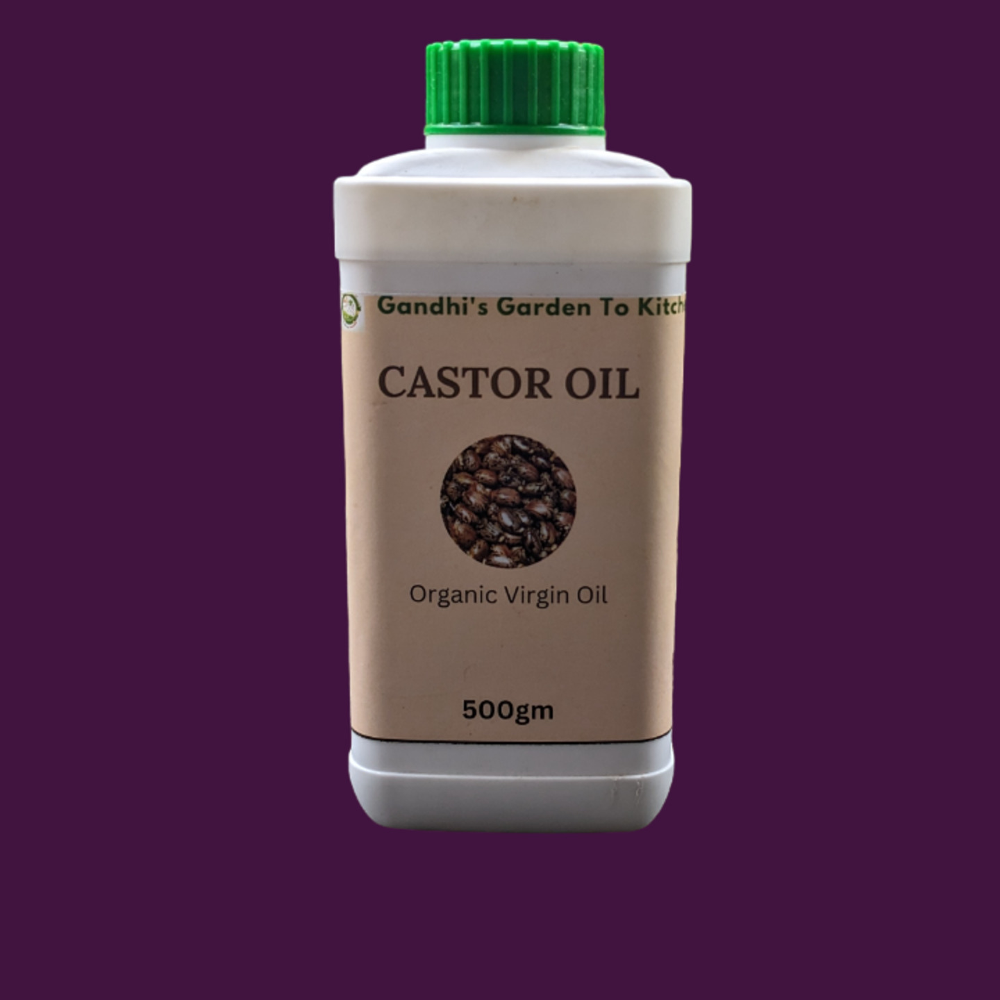 500gms Pure Castor Oil |  Hair Growth, Nourishment, Hair Fall Control