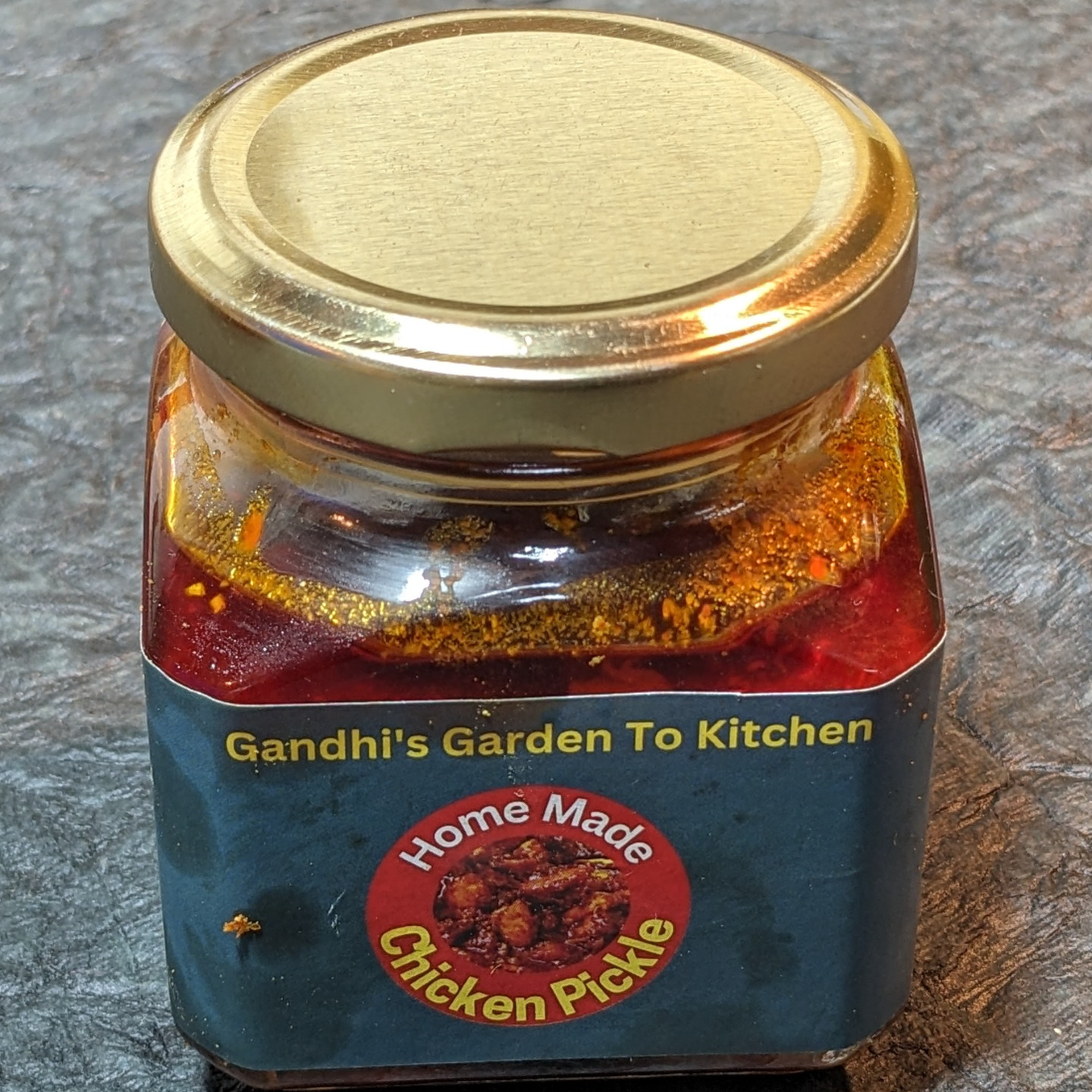 200gms Home Made Chicken Pickle with Cold Pressed Gingelly Oil