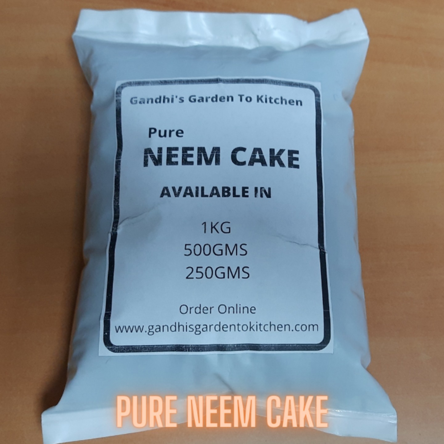 Pure Neem Cake Powder Organic Fertilizer Manure  Neem Khali  Pest Repellent for Plants  Micro-nutrient For Plant Growth 1 KG