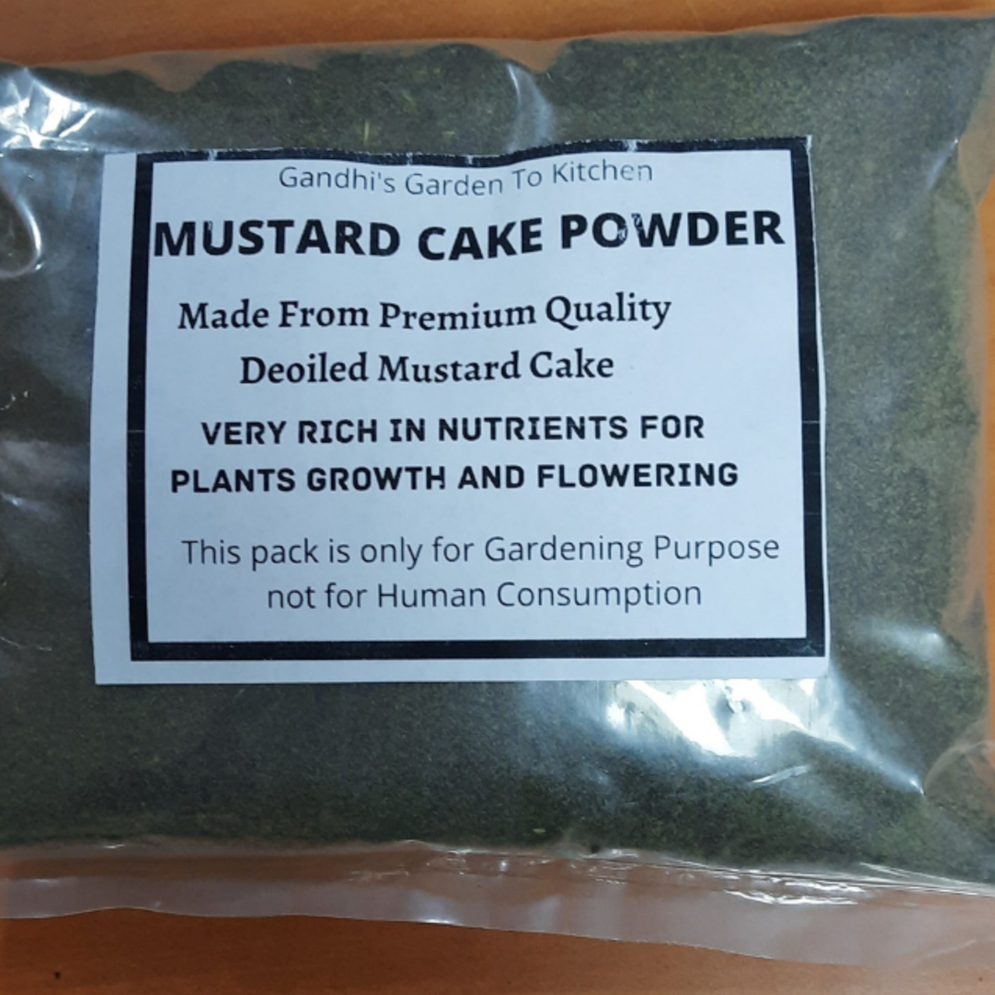 500gms Mustard Cake Powder Fertilizer for Plants