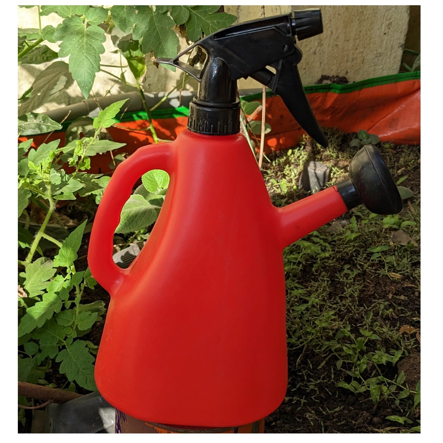 2 in 1 Sprinkler Can 1 L Hand Held Sprayer cum Shower