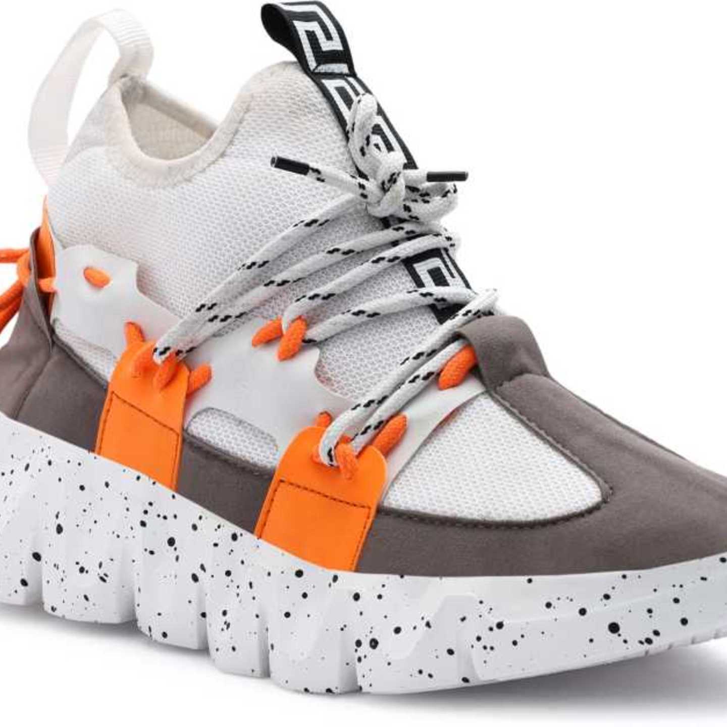 SAPIYU PRODUTS Men's Stylish Sports Casual Running Shoes Sneakers For Men  (Orange, White)