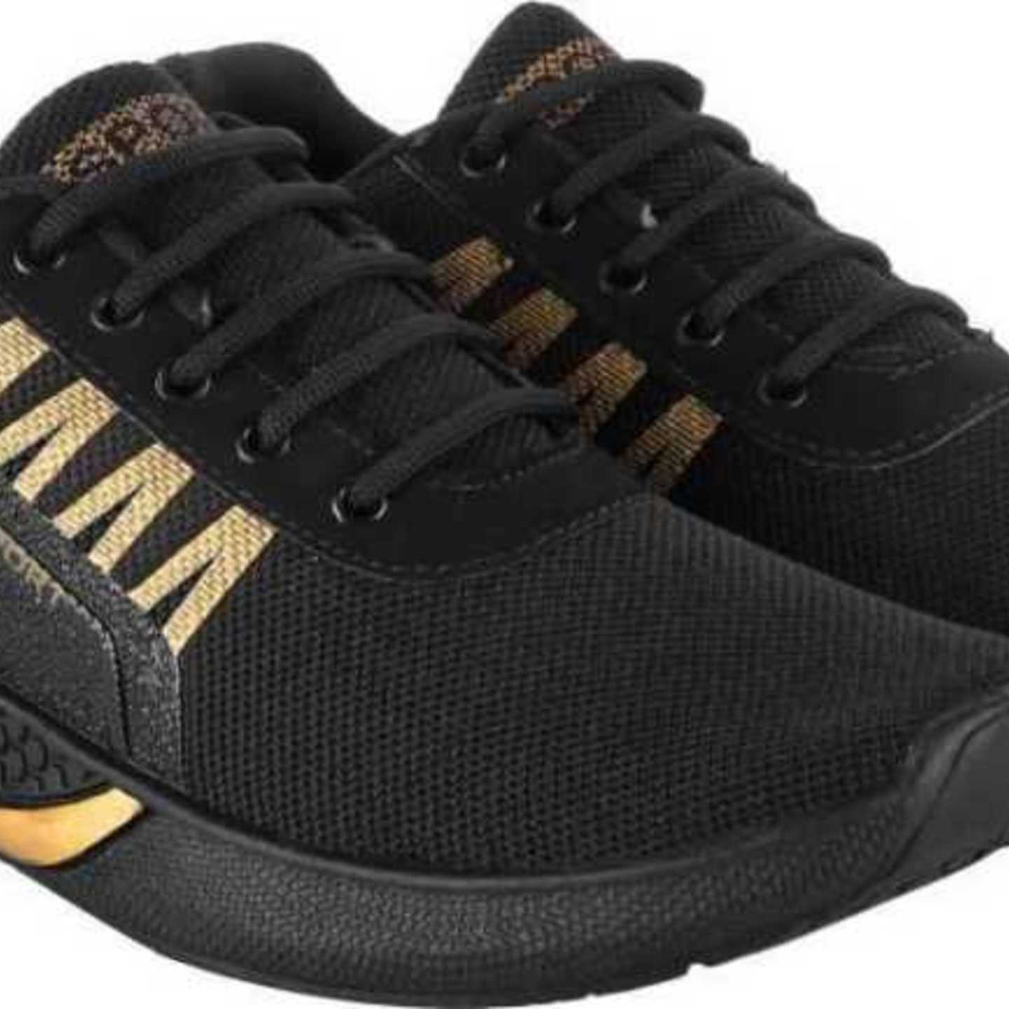 SAPIYU PRODUCTS Lace Sneakers For Boys  (Black)