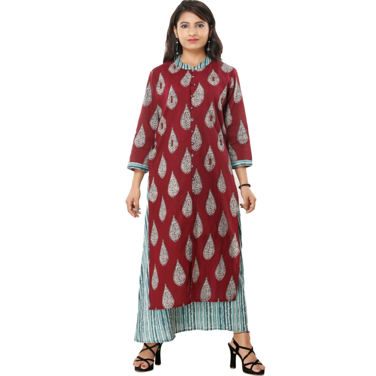 SNG STUDIO WOMENS PRINTED KURTI