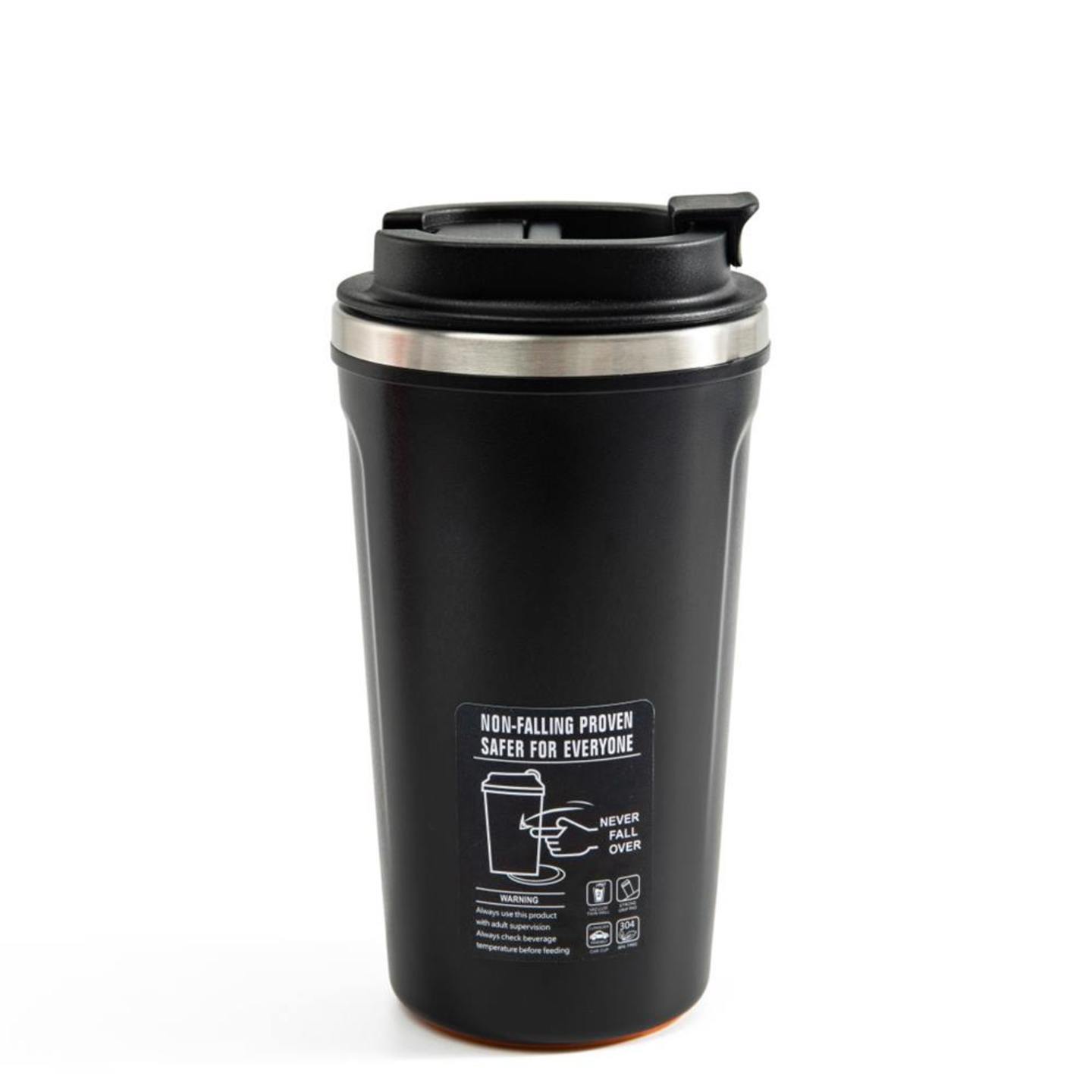 Mighty 304 Stainless Steel Coffee Mug 520ml that wont fall Black & White color