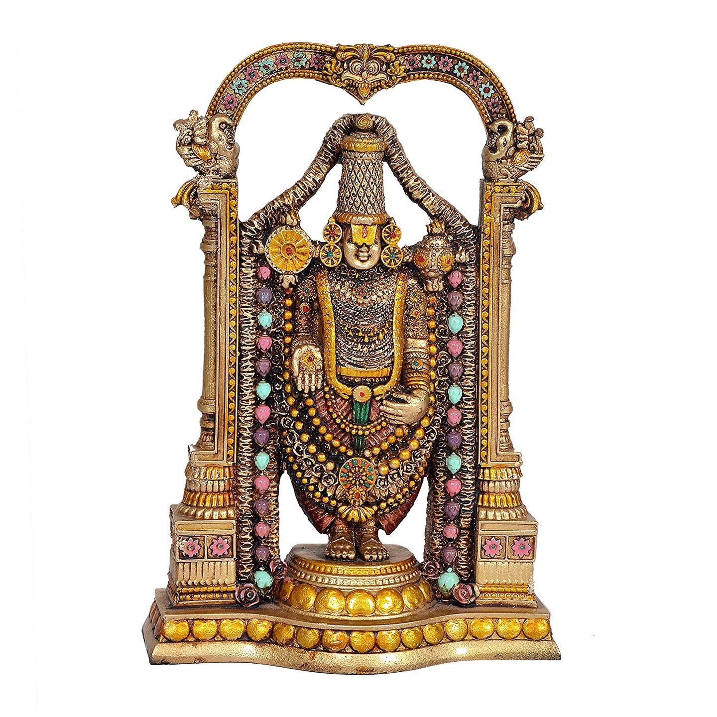 Cold Cast Resin Tirupati Bala ji for Home Office Mandir  Corporate Gifting