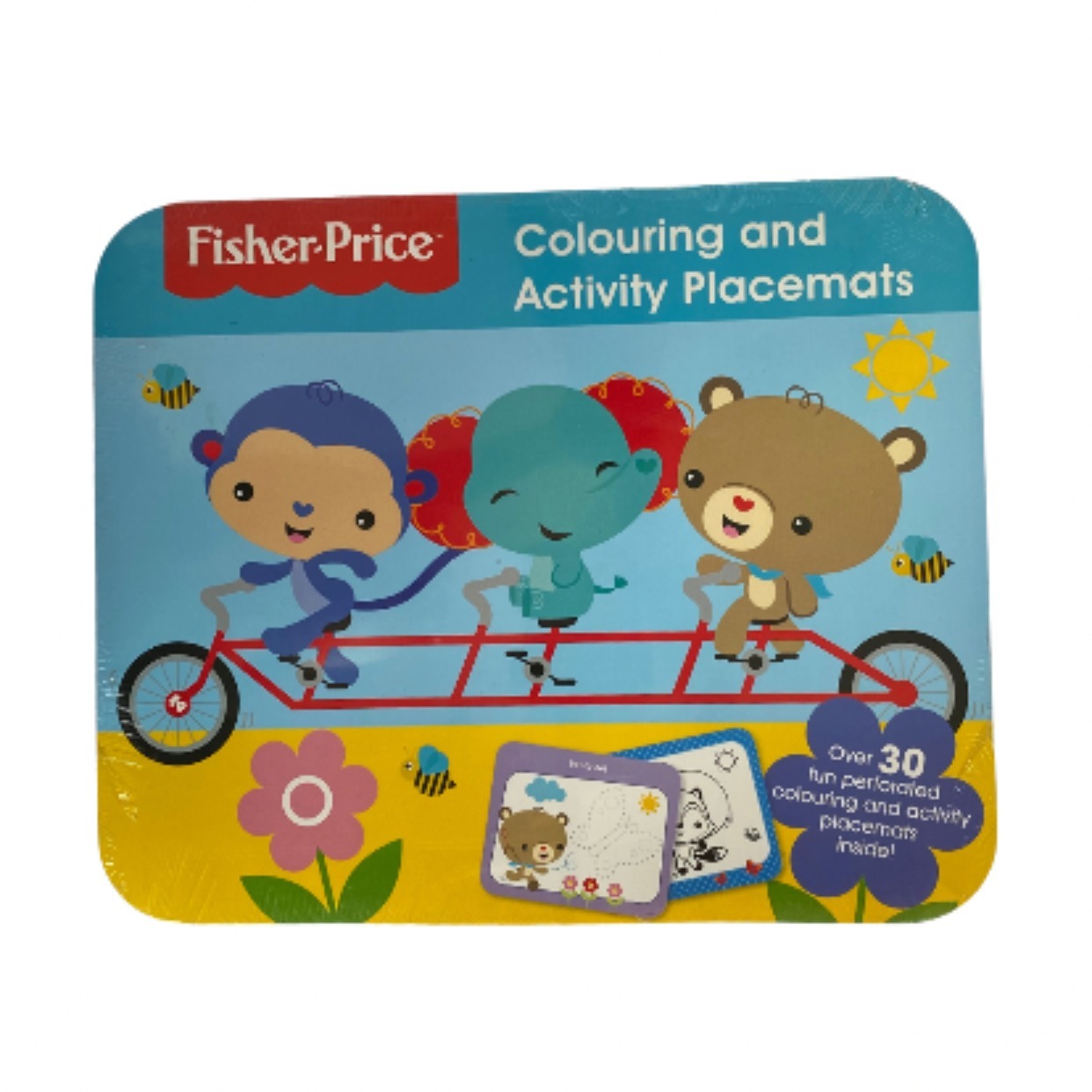 Colouring and activity placemats