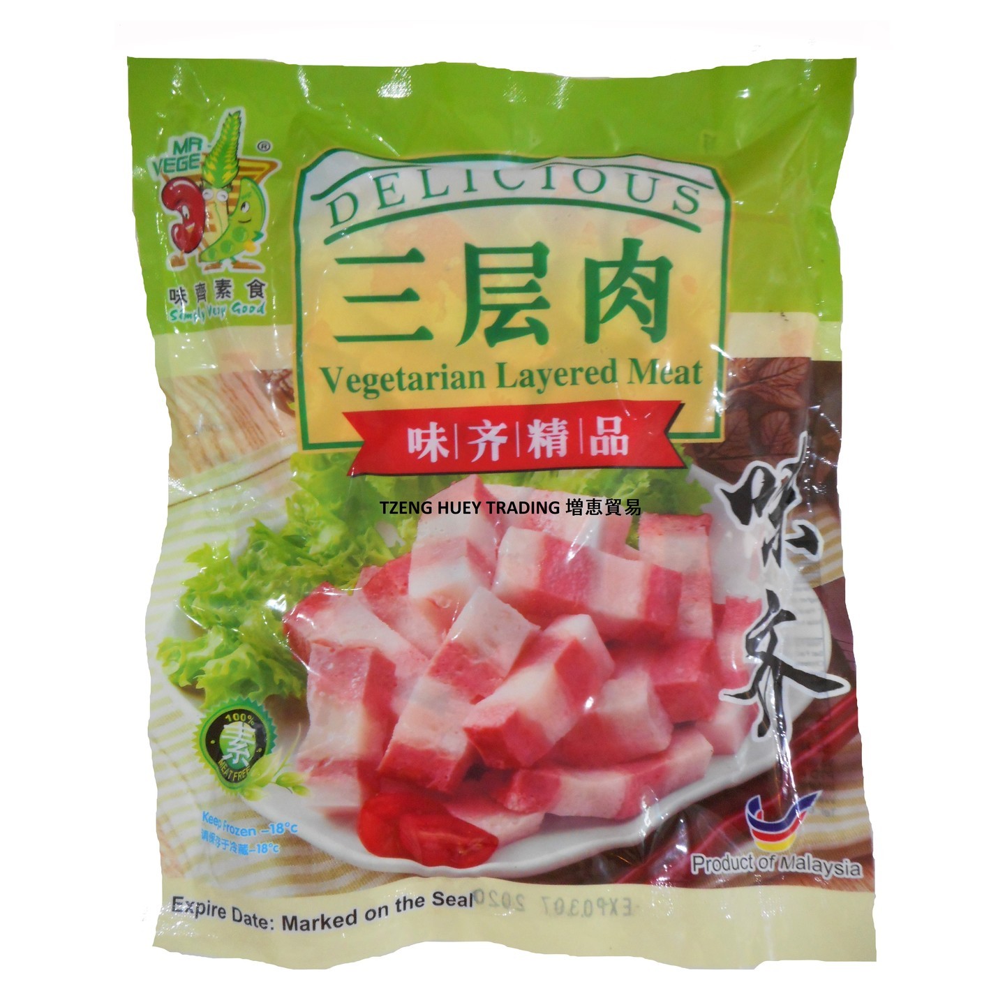 Vegetarian Layered Meat 素三层肉 500g
