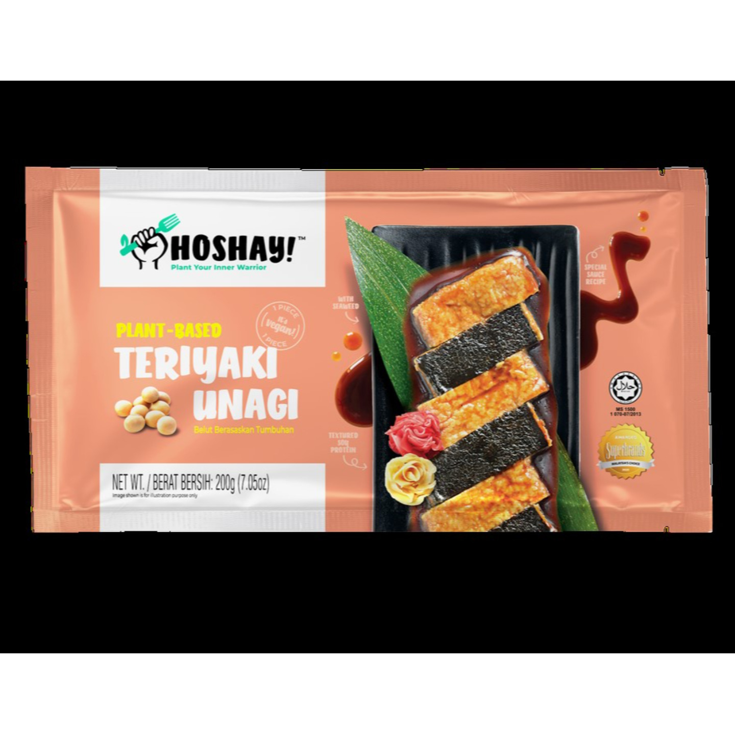 Hoshay Teriyaki Unagi 日式鳗鱼 (200g)